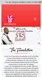 Mobile Screenshot of louiscarrfoundation.org